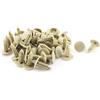 20 Clip Metalliche Fissaggio Paraurti Auto A1249889078 Per Mercedes W124 W210 W202