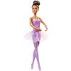 Barbie Ballerina Bambola Castana con tutù, Giocattolo per Bambini 3+ Anni, GJL60