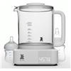 HELLO HIPPO® Bollitore Scaldabiberon 1300 mL in vetro - 800W basso consumo - Sterilizzatore per capezzoli - Mantiene il calore 24H - Temperatura regolabile da 45-100°C - Biberon, tè, cioccolato, caffè