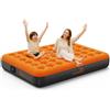 Luxchoice Materasso Gonfiabile Matrimoniale con Pompa USB 203x152x22cm | Letto Gonfiabile Matrimoniale da Campeggio Autogonfiabile, Gonfiaggio Rapido in 2 Minuti, Morbido&Vellutato, 250kg Max