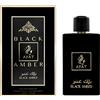 BUSINESS SQUARE BS Eau de Parfum Black Amber Attar Arabe de Dubai For Men Una Fragranza Legnosa, Patchouli, Sandalo, Vaniglia e Vetiver