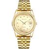 JewelryWe Coppia orologio analogico al quarzo calendario 30 m impermeabile partner orologio da polso cinturino in acciaio inox orologio da polso da uomo e da donna, Orologio da uomo 3 oro, Bracciale