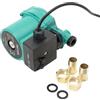 MECUTP Pompa di circolazione, RS15/9, 125W, Max Portata 9m, Portata max 1.8m³/h, NPT 3/4 ingresso/uscita, Pompa di riscaldamento in alluminio verde