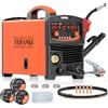 FEIFANKE Saldatrice A Filo Continuo 250A 230V 6 In 1 Senza Gas MIG/Gas MIG/MMA/LIFT TIG/Saldatura Punti/Singolo Impulso IGBT Inverter Saldatrice Alluminio con Avanzamento Rapido Del Filo Test Del Gas