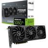 ASUS Prime NVIDIA GeForce RTX 5060 Ti OC Edition, Scheda Grafica 8 GB GDDR7, 128 Bit, PCIe 5.0, 3 Ventole Axial-Tech, 1 HDMI 2.1, 3 DisplayPort 2.1, GPU Tweak III, Nera, PRIME-RTX5060TI-O8G