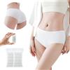 Travelcare 35 o 10 pezzi Slip da donna usa e getta per viaggio, signora, maternità, hotel, spa, ospedale, emergenza, Medium
