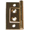 Merriway Bulk Hardware BH02264 Cerniera con Apertura a Filo senza Mortasa, 38 mm, Bianco, Set di 2