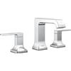 Delta Faucet Velum 3539LF-MPU - Rubinetto da bagno a 3 fori, rubinetto per lavabo da bagno cromato, rubinetto da bagno a 2 maniglie, rubinetto da bagno, gruppo di scarico pop-up, cromato