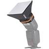 Andoer Mini softbox fotografico portatile + panno universale Soft Flash Bounce diffusore per Canon Nikon Olympus Pentax Sony DSLR Speedlite Flash
