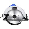 HSHa Mini sega circolare angolare conica (da 0 a 45°), sega circolare elettrica, 900 W con lama da 180 mm, 2 spazzole al carbonio, sega circolare multifunzione per legno, metallo morbido PVC