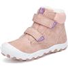 Mishansha Inverno Scarpe da Neve Caldi Tronchetto da Escursione Fodera Calda Scarpe per Bambini e Ragazze Rosa 37 EU