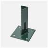 WERKA PRO Supporto palo in Ferro Forma T Verde