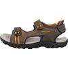 Geox Jr Sandal Strada A, Sandali Bambini e ragazzi, Marrone/Blu (Brown/Avio), 29 EU