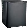 PRESENT-MORE - Mini Frigo Colore Nero con Porta Cieca - 193 kWh/anno - Capacità 30L - Dimensioni 385x420x475 - Mini Frigo Silenzioso con Porta Reversibile e Piano Regolabile - Classe Energetica E