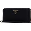 GUESS Portafoglio donna Guess zip around Laryn slg black AS24GU09 BA919646 NERO