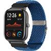 SITAFU Cinturino per Amazfit GTS/GTS 2/GTS 2 Mini,20MM Nylon Elastico Intrecciato Regolabile Cinturini di Ricambio con Fibbia Per Amazfit Bip/Amazfit Bip Lite/Amazfit GTR 42mm/Amazfit GTS 2e