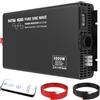 DATOUBOSS Power Inverter 3000W/6000W Onda Pura - Trasformatore di Potenza Convertitore DC 12V AC 220V-240V Fotovoltaico Con Display LCD & Comando Remoto per Casa, Camper, Camion, Marina