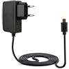 Aukru Caricabatterie Micro USB 5v 2A Alimentatore per Raspberry Pi 2 Model B / Pi B+ (Plus) , 1.5 metri