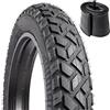 YunSCM 1 confezioni pesante copertoni 20x4.0 ETRTO 102-406 Camera d'aria AV32mm compatibile 98/102-406 20X4.0 Biciclette elettriche pneumatici