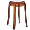 Kartell - Sgabello Ghost - Marrone - policarbonato - Designer Philippe Starck
