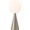 Fontana Arte - Lampada da tavolo Bilia - Metallo - Metallo nichelato spazzolato - Designer Gio Ponti