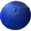 Sprizz Ombrellone 240cm 16 stecche in alluminio blu