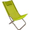 G.T.R. Spiaggina mod.Like in texitilene e metallo verde