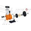 Glong Coperchio pompa da FCP370 a FCP1100S2
