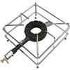 Fraschetti Fornello a gas cromato 30x30cm