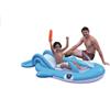 Jilong Piscina bambini balena con scivolo 210x130x35cm