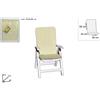 Due esse distribuzioni Cuscino schienale cipro beige 110x48x2,5 cm