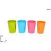 Due esse distribuzioni Bicchiere cocktail in plastica diversi colori