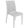 Fraschetti Sedia Rattan Bistrot bianco senza braccioli