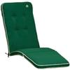 Due esse distribuzioni Cuscino lettino verde