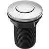 CPA Pulsante pneumatico Ø45.7 in ABS cromato