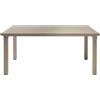 Scab Giardino Tavolo Ercole 170x100 tortora
