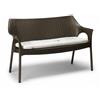 Scab Giardino Divano sofa modello Olimpo con cuscino bronzo