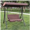 G.T.R. Dondolo Klassic in metallo 2 posti colore beige