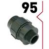 Tasco Raccordo maschio PP D. 63X2"