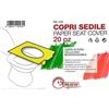 Beaver brand Coprisedile WC 20 pezzi