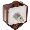 Hafele Serratura mini push- lock marrone