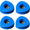 Vecam Borchia in plastica 15mm blu