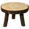 Due esse distribuzioni Sgabello legno basso 20x16H.