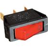 CBE Interruttore luminoso rosso 12v Modello CBE R237