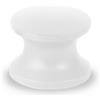 Hafele Pomello per Serratura d. 22 mm colore bianco