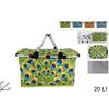 Due esse distribuzioni Borsa frigo cestino 20Lt. pieghevole