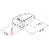 Fiamma Serratura safe door frame white new 2019