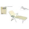 Due esse distribuzioni Cuscino lettino tenerife beige 189x58,5x2,5cm