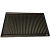 PEGORARO Piastra in ghisa smaltata bifacciale 60x38cm