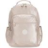 Kipling Seoul, Zaino Unisex - Adulto, Metallic Glow, Taglia Unica